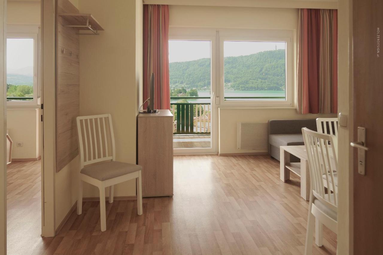 Appartementhotel Karawankenblick Portschach am Woerthersee Ngoại thất bức ảnh