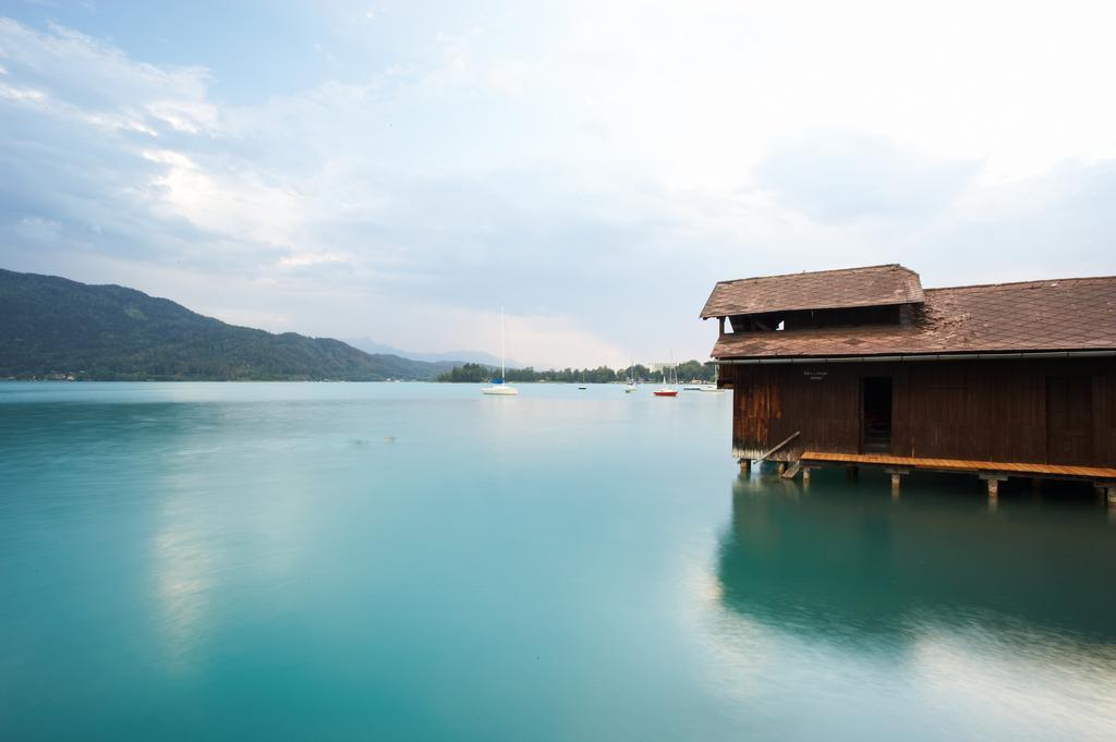 Appartementhotel Karawankenblick Portschach am Woerthersee Ngoại thất bức ảnh